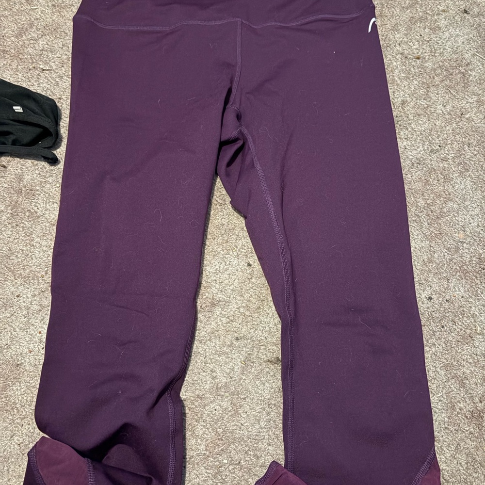Head Kids Leggings in Deep Purple